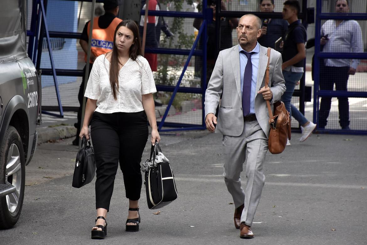 Hugo Tomei y Emilia Pertossi. Foto: NA.