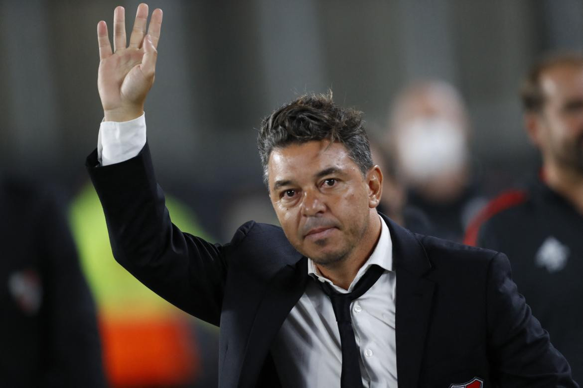 Marcelo Gallardo, técnico. Foto: REUTERS