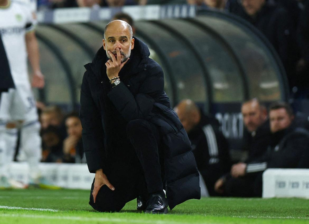 Pep Guardiola. Foto: REUTERS.