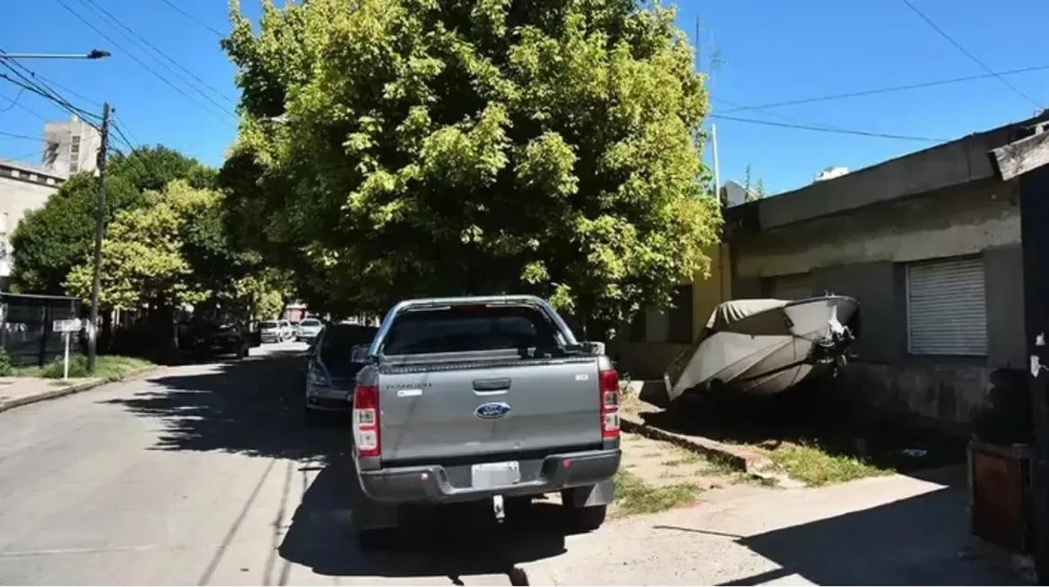 El lugar donde el jubilado mató al ladrón en Córdoba. Foto: Diario Ahora Mar del Plata