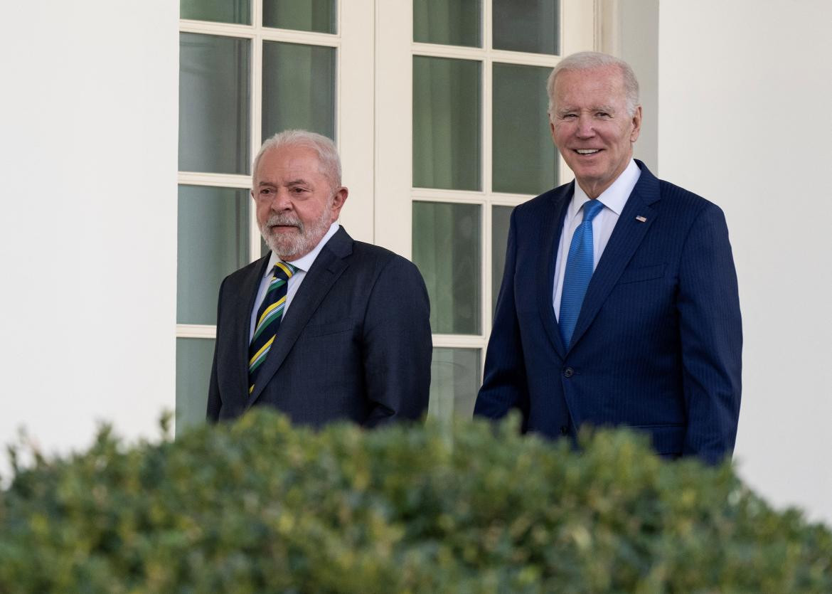 Lula da Silva y Joe Biden. Foto: Reuters.