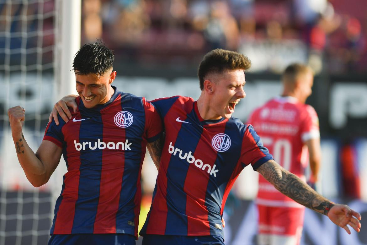 San Lorenzo vs Godoy Cruz, Liga Profesional. Foto: Télam