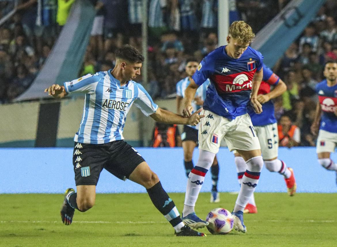 Racing vs. Tigre. Foto: NA