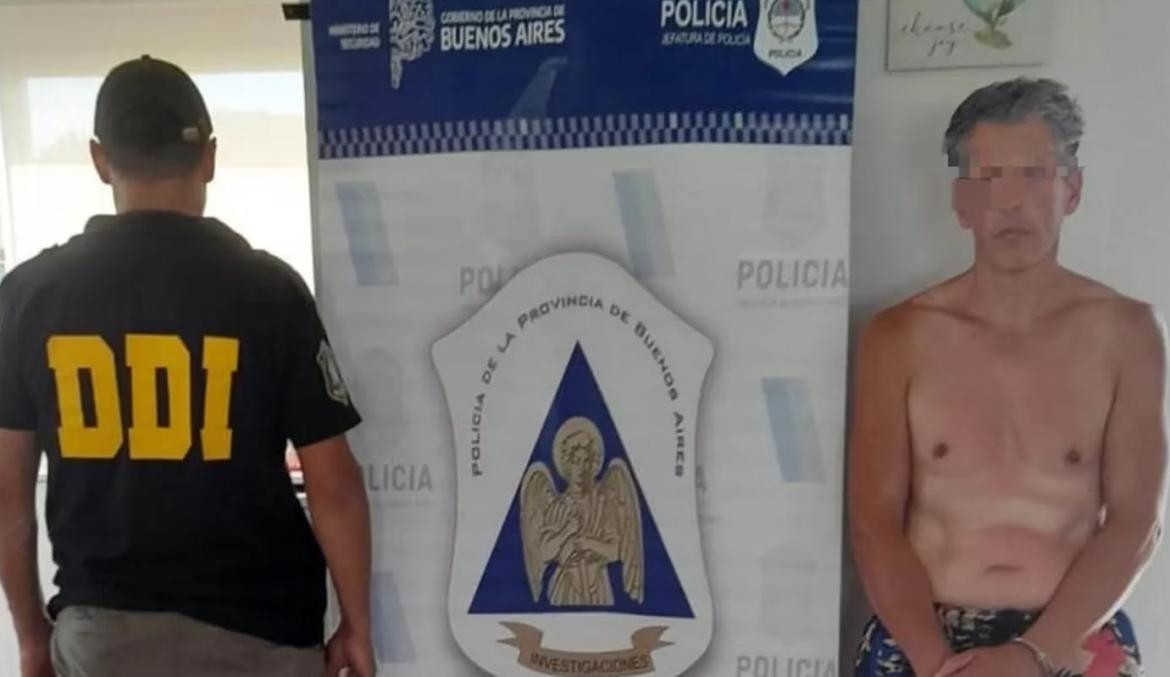 Secuestró y abusó de su esposa. Foto: Policía de La Costa