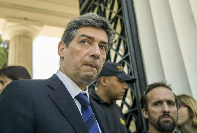 Rosatti le pidió a Aníbal Fernández la protección para los jueces y fiscales. Foto: NA.