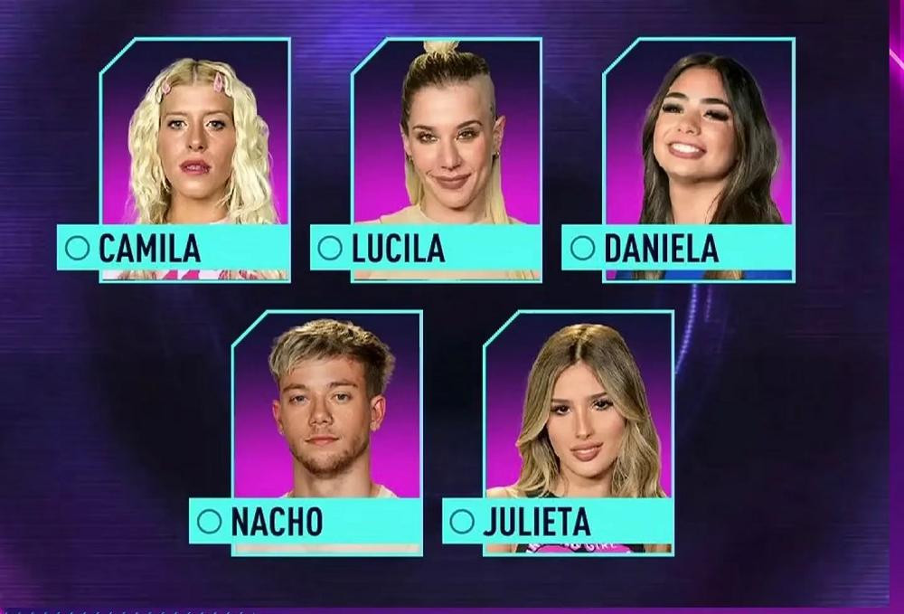 Los nuevos nominados. Foto: Telefe.