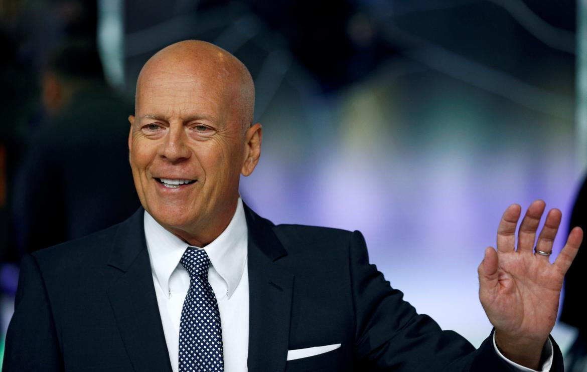 Bruce Willis padece demencia frontotemporal. Foto: Reuters.