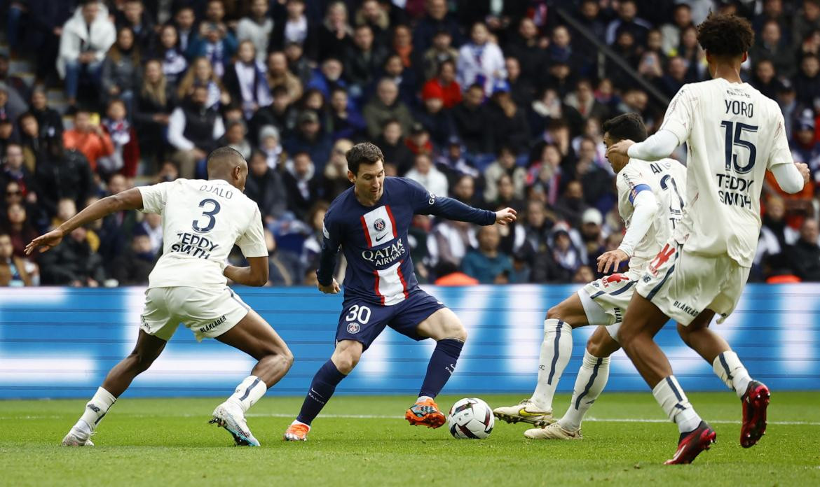 Paris St Germain vs Lille. Foto: Reuters.