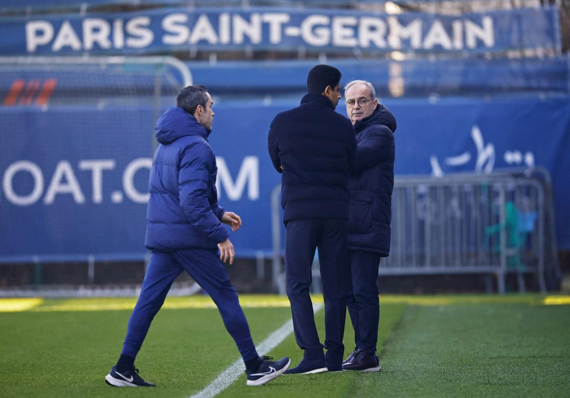 Luis Campos; PSG. Foto: Reuters.