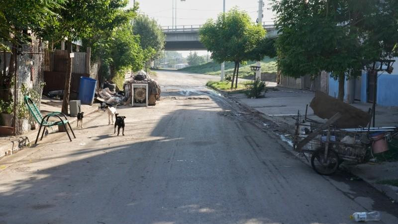 La zona donde se produjo el ataque en barrio Santa Lucía. Foto: Rosario3