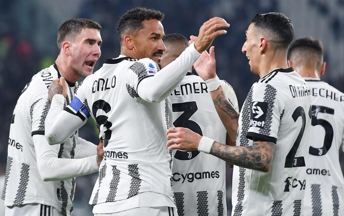 Festejo de la Juventus ante el Torino por la Serie A. Foto: REUTERS