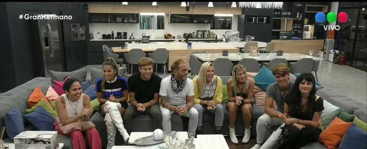 Eliminación de familiar en Gran Hermano. Foto Captura Gentileza Gran Hermano. 