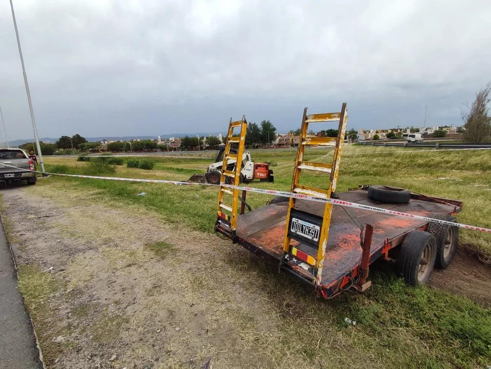 El lugar de la tragedia en Córdoba. Foto: cba24n