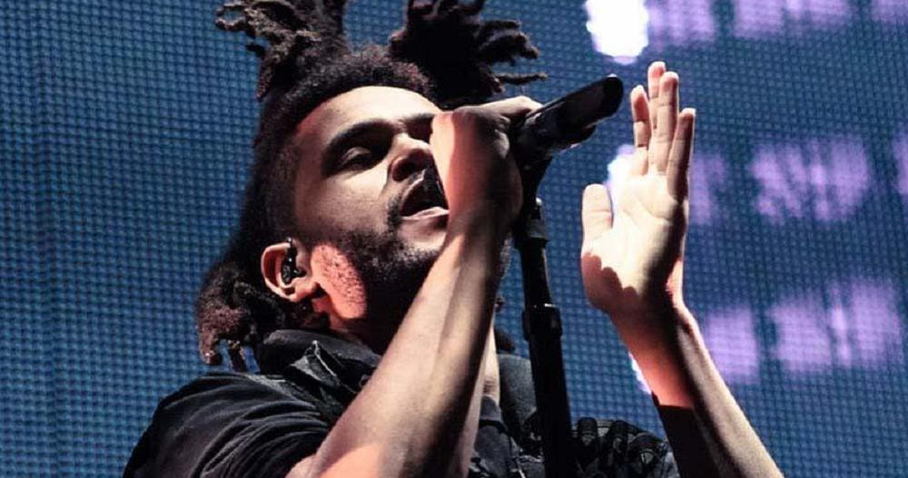 The Weeknd. Foto: Télam.