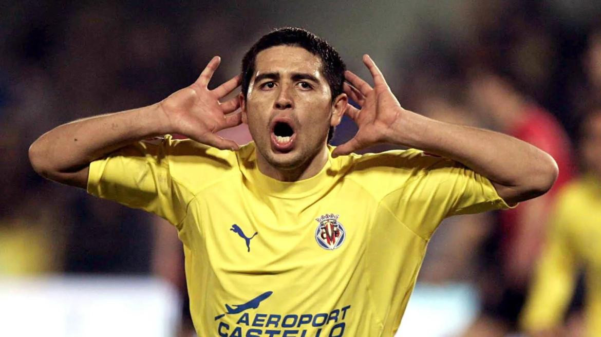 Juan Román Riquelme en el Villarreal.