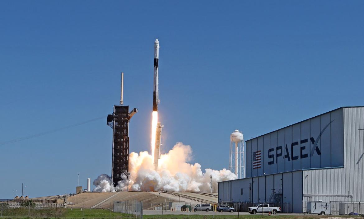 Nave de Elon Musk. Foto: REUTERS