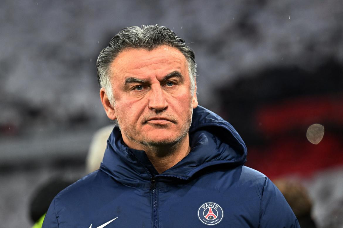 Christophe Galtier, PSG. Foto: REUTERS