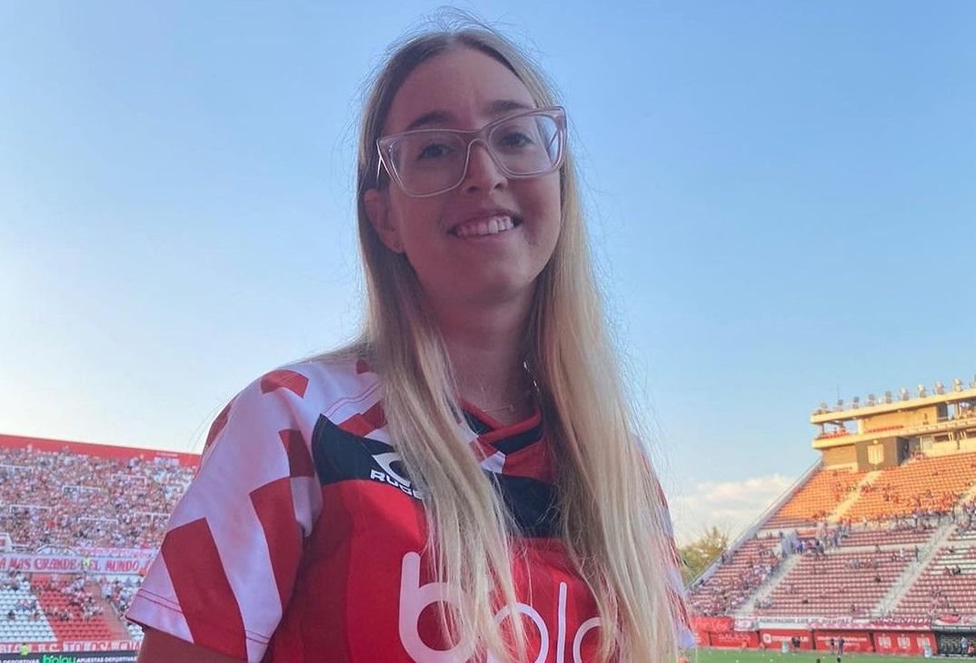 Geraldina Molinaro era hincha de Estudiantes de La Plata. Foto: Instagram @geral.molinaro.