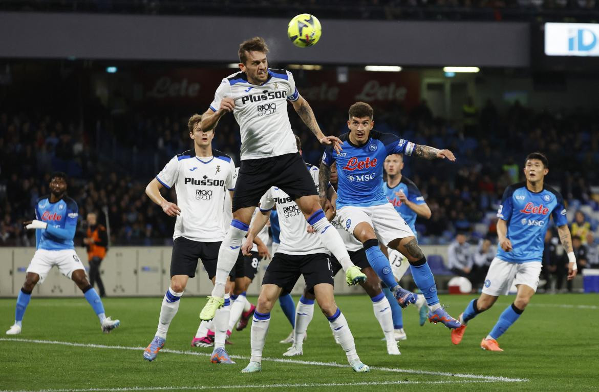 Napoli vs Atalanta. Foto: REUTERS