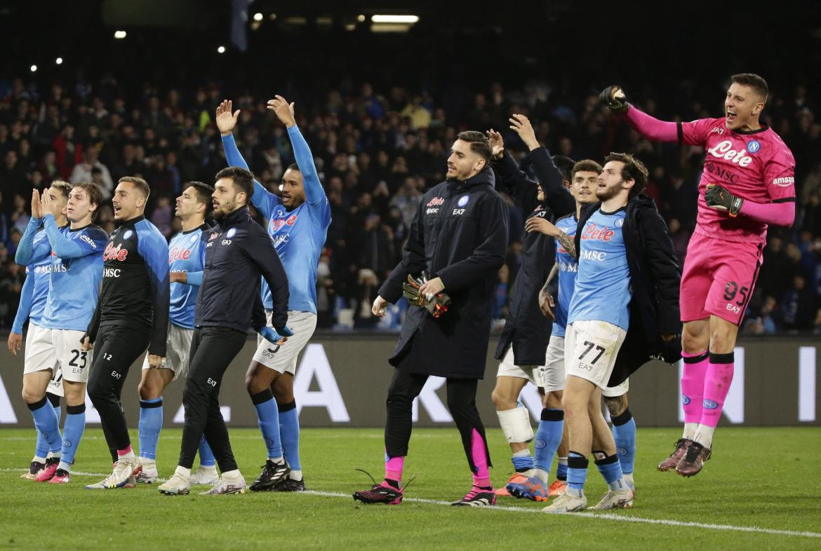 Napoli vs Atalanta. Foto: REUTERS