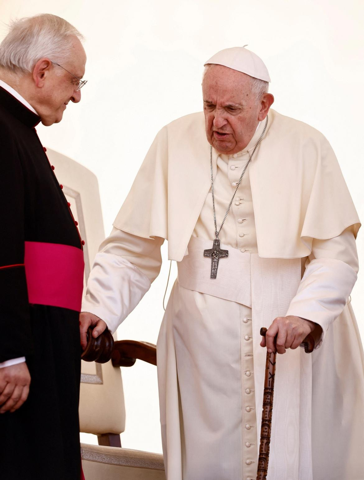 Papa Francisco, Iglesia, religión, bastón, NA