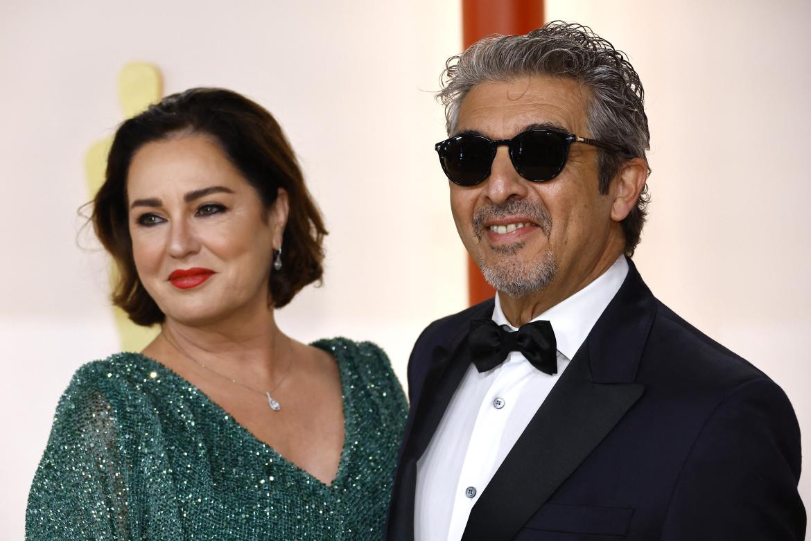 Ricardo Darín; Alfombra roja de los Premios Oscar 2023. Foto: Reuters.