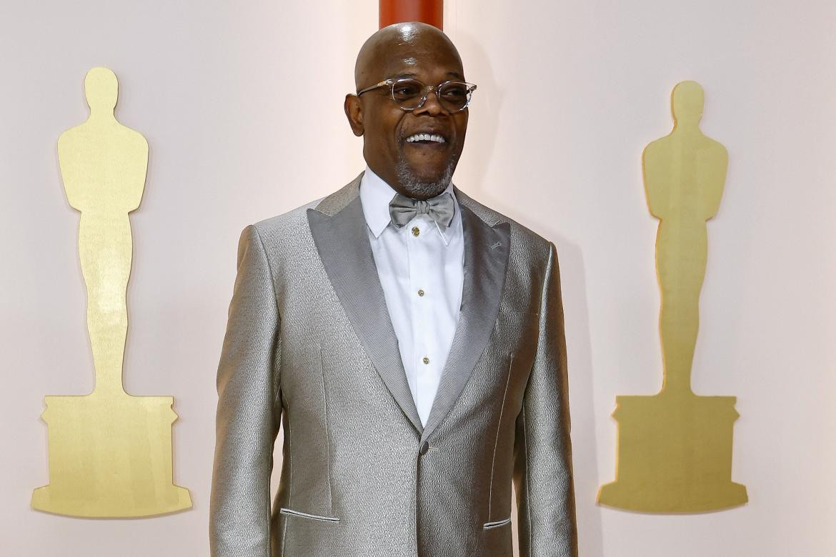 Denzel Washington; Alfombra roja de los Premios Oscar 2023. Foto: Reuters.