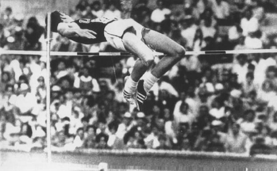 Dick Fosbury. Foto: archivo EFE.