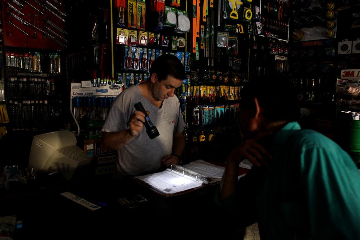 Cortes de luz en el AMBA. Foto: Télam