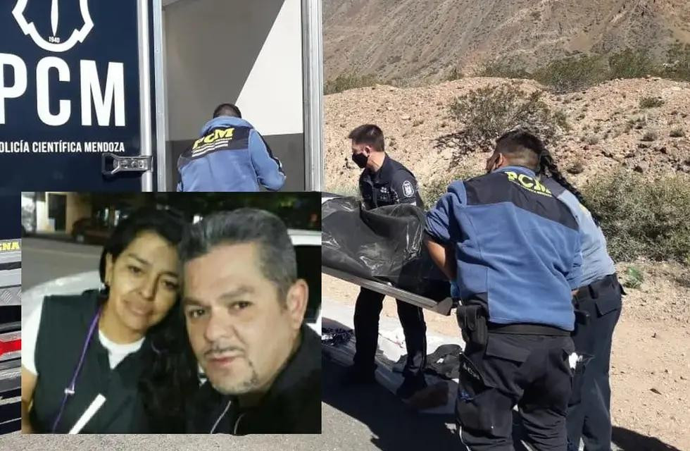 Adela Rodríguez y Cristian Ivars fueron atacados a golpes en la ruta 7. Foto: Los Andes