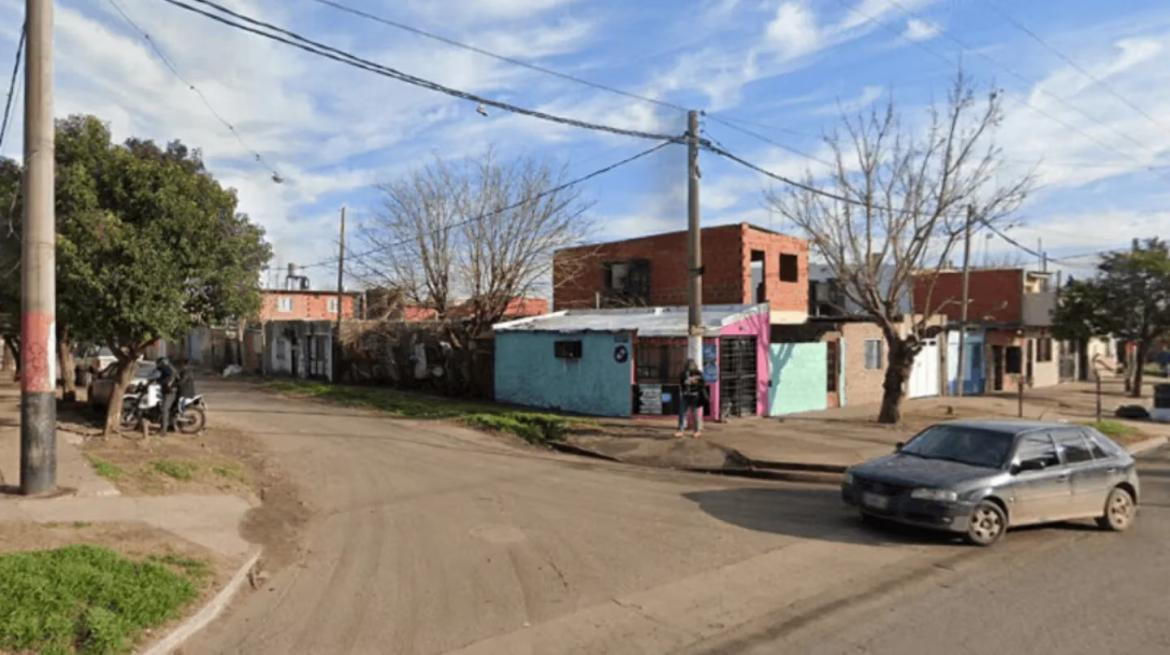  El lugar donde fue asesinado el joven porquerer ayudar a una mujer que era agredida por su pareja. Foto: Gentileza de rosario3