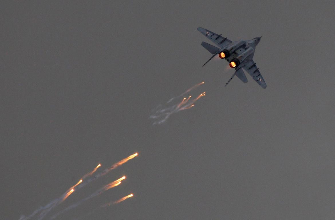 Aviones de combate MIG 29. Foto: REUTERS.