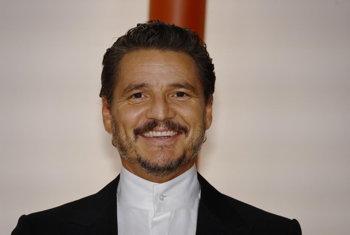 Pedro Pascal, en la gala de los Oscars. Foto: Reuters.