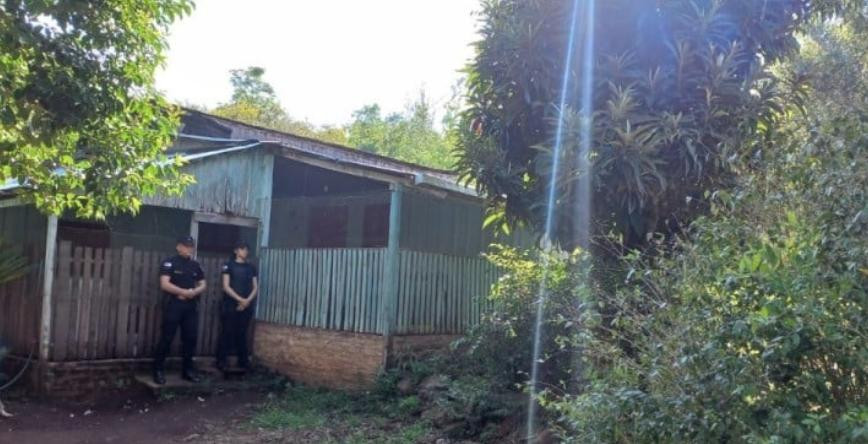 Homicidio en Cerro Azul, Misiones. Foto: revistacodigos