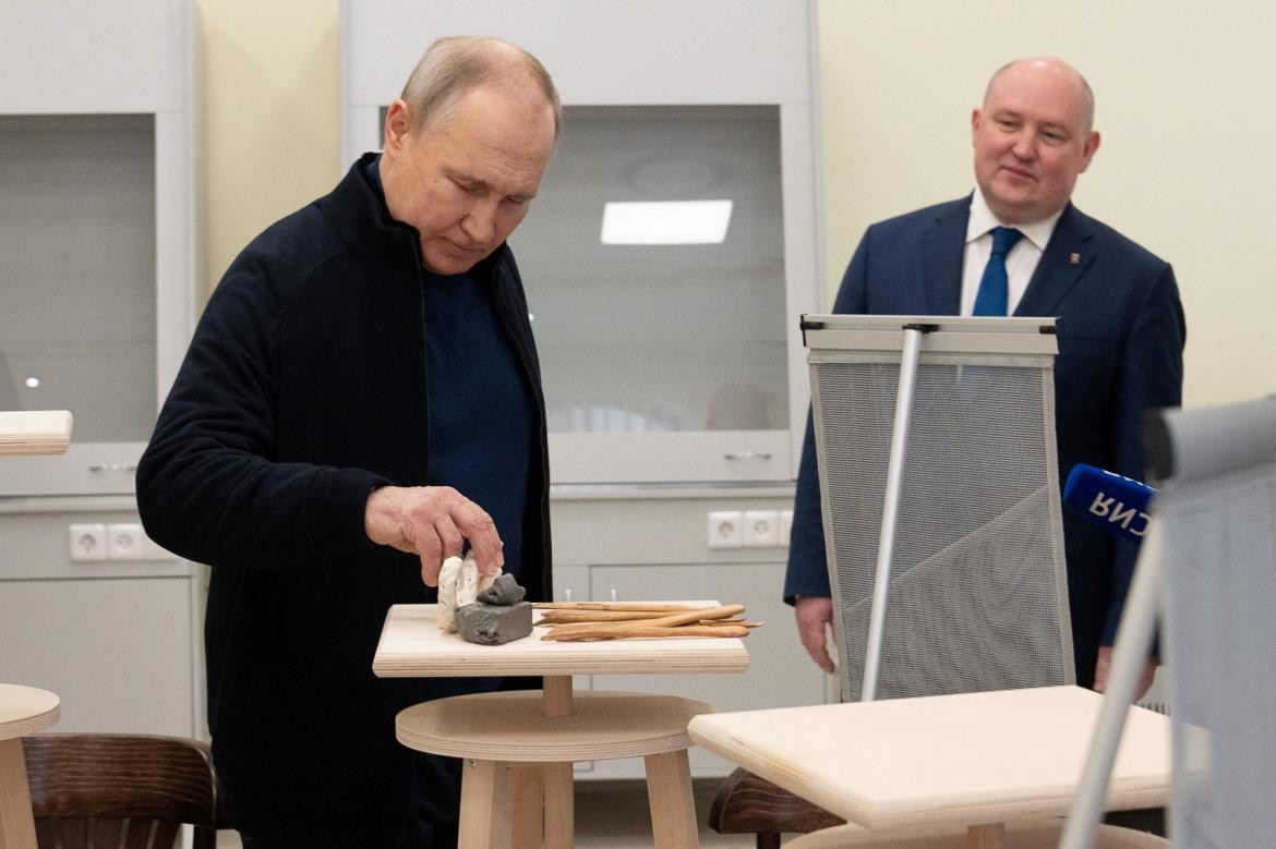 Vladimir Putin 3; visita a Crimea. Foto: Reuters.