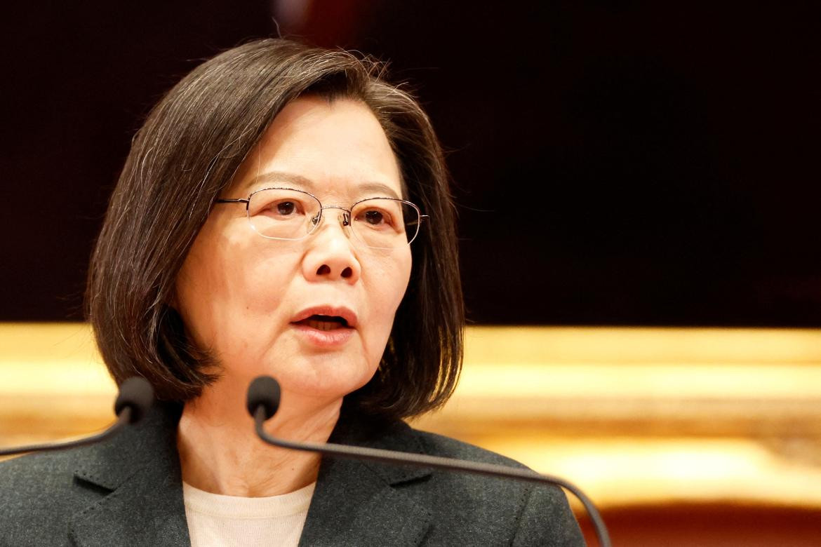 Tsai Ing-wen, presidenta de Taiwan reuters.