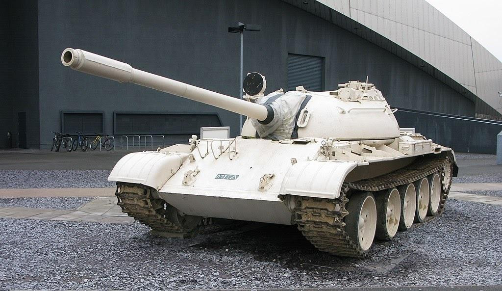 Tanque ruso T55, foto gentileza bellumartishistoriamilitar