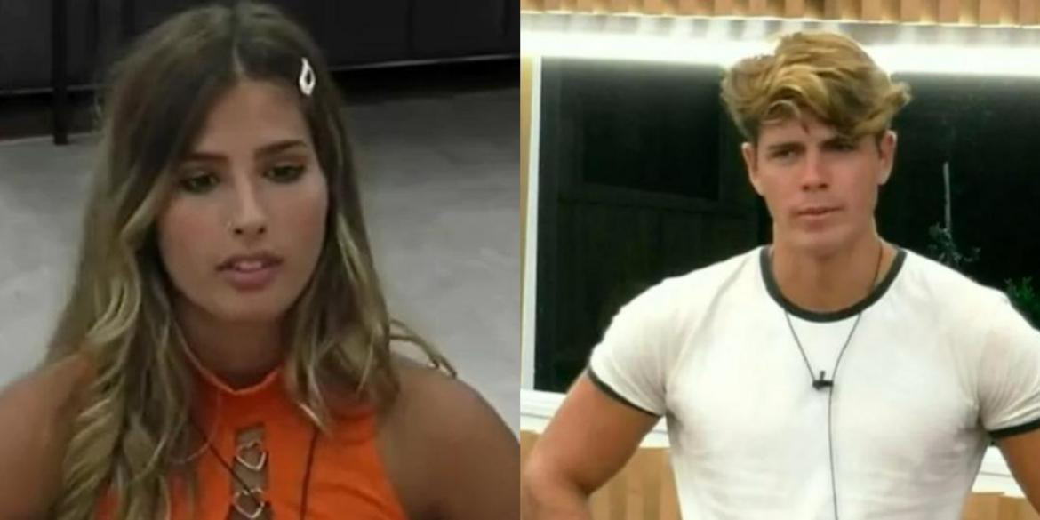 Julieta y Marcos de Gran Hermano. Foto: captura.