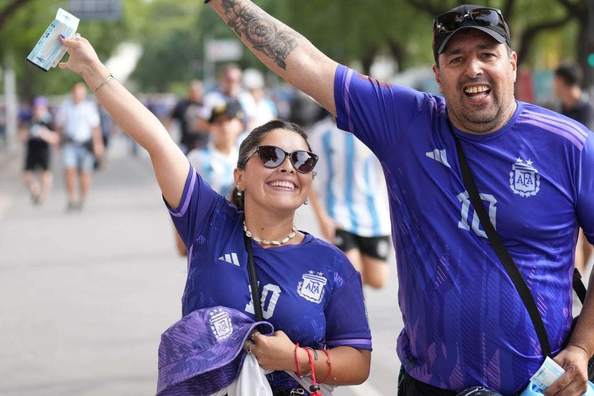 Argentina-Panamá 3. Foto: NA.