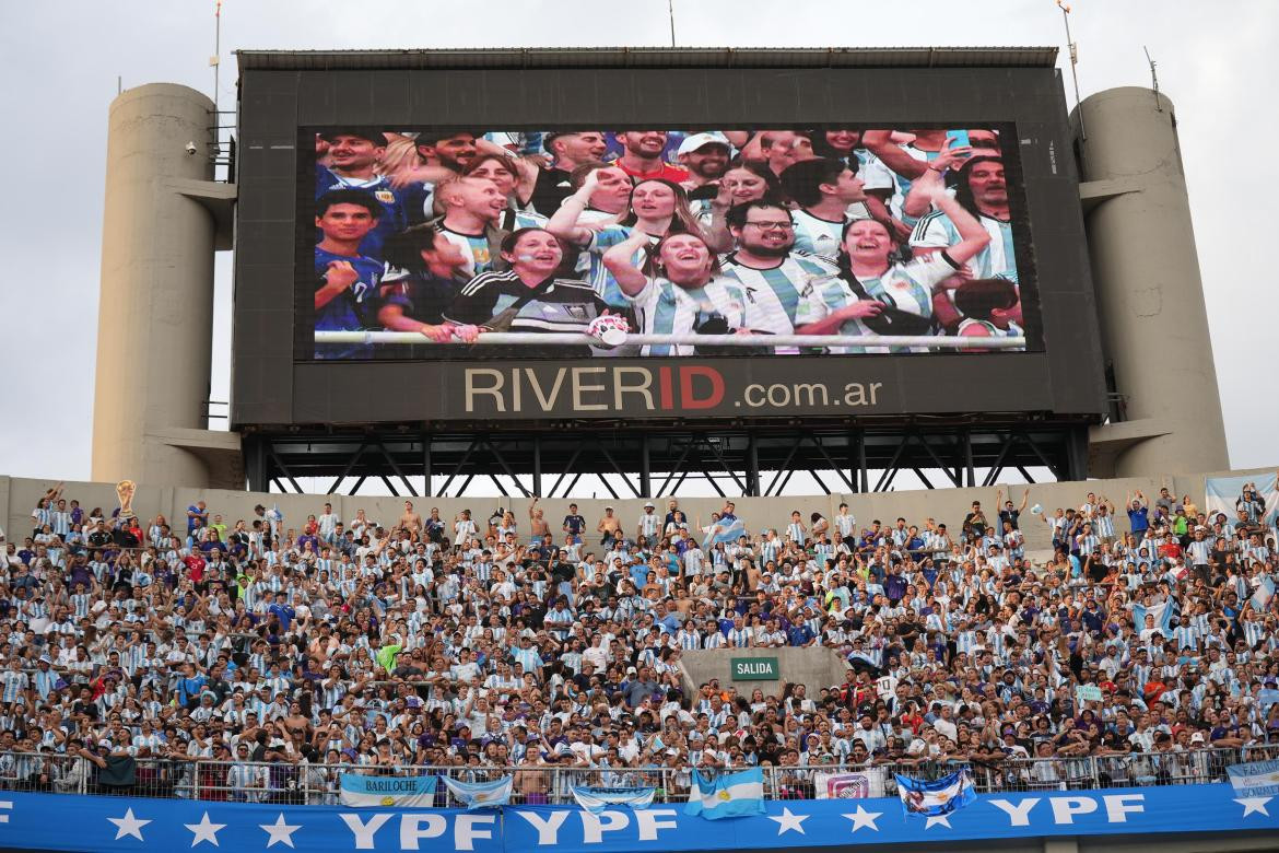 Argentina-Panamá 10. Foto: NA.