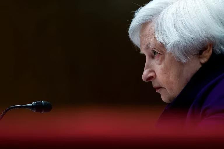 La secretaria del Tesoro, Janet Yellen. Foto: REUTERS