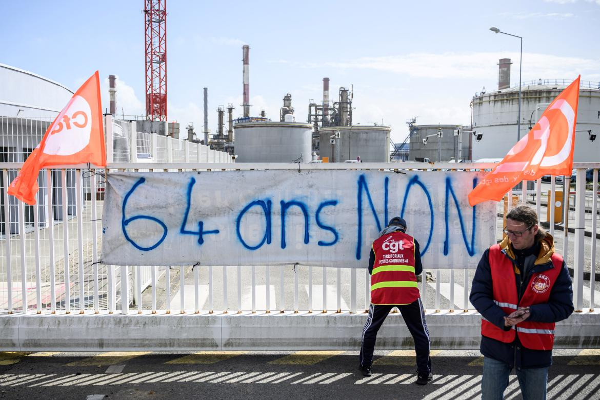 Protestas en París. Foto: Télam