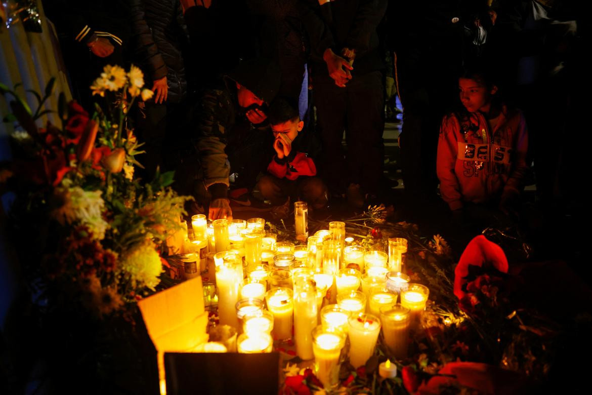 Homenaje a las víctimas del incendio en Ciudad Juárez. Foto: Reuters. 