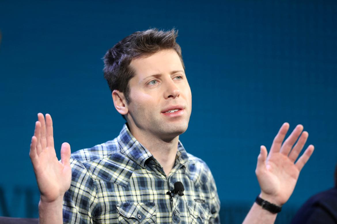 Sam Altman, CEO de OpenAI. Foto: Reuters. 