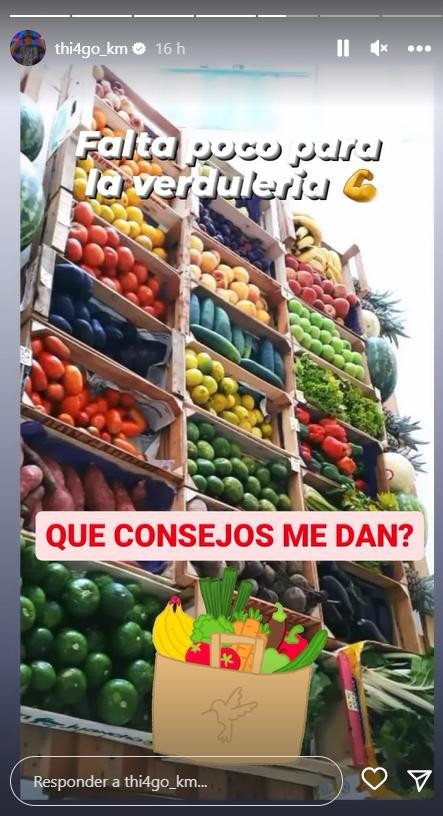 El nuevo emprendimiento de Thiago. Foto: Instagram.