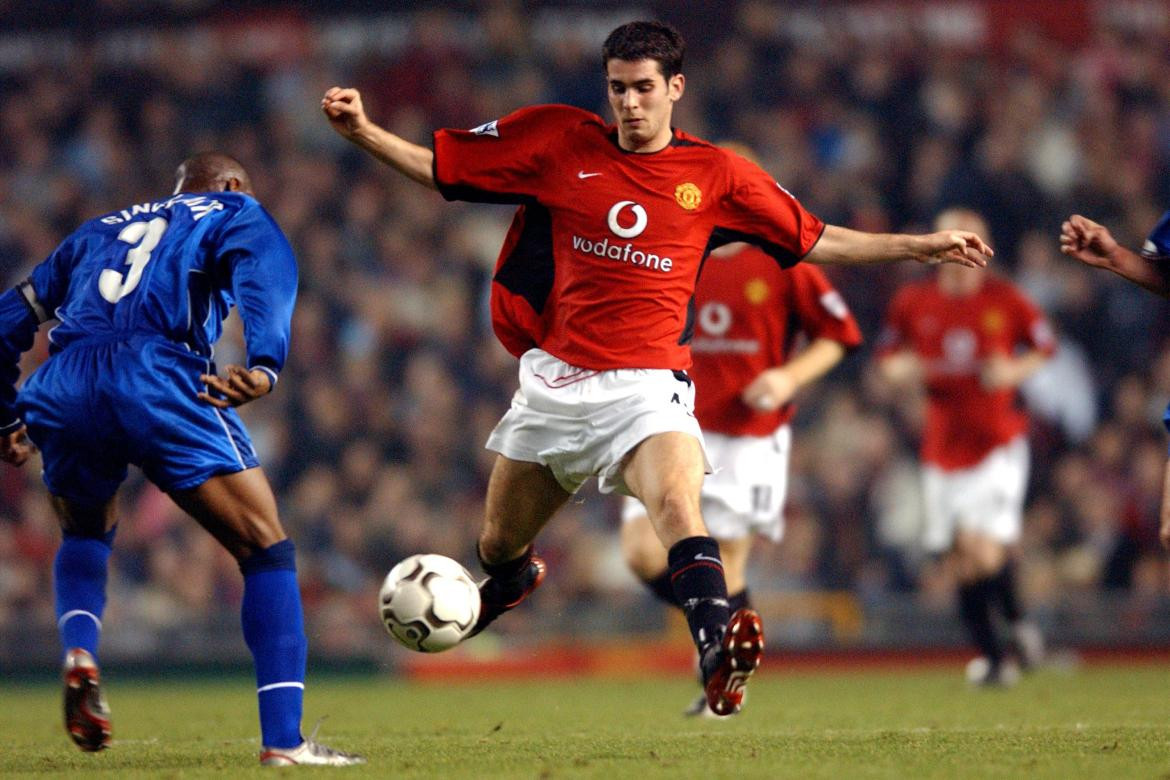 Daniel Nardiello, ex Manchester United. Foto: Archivo.