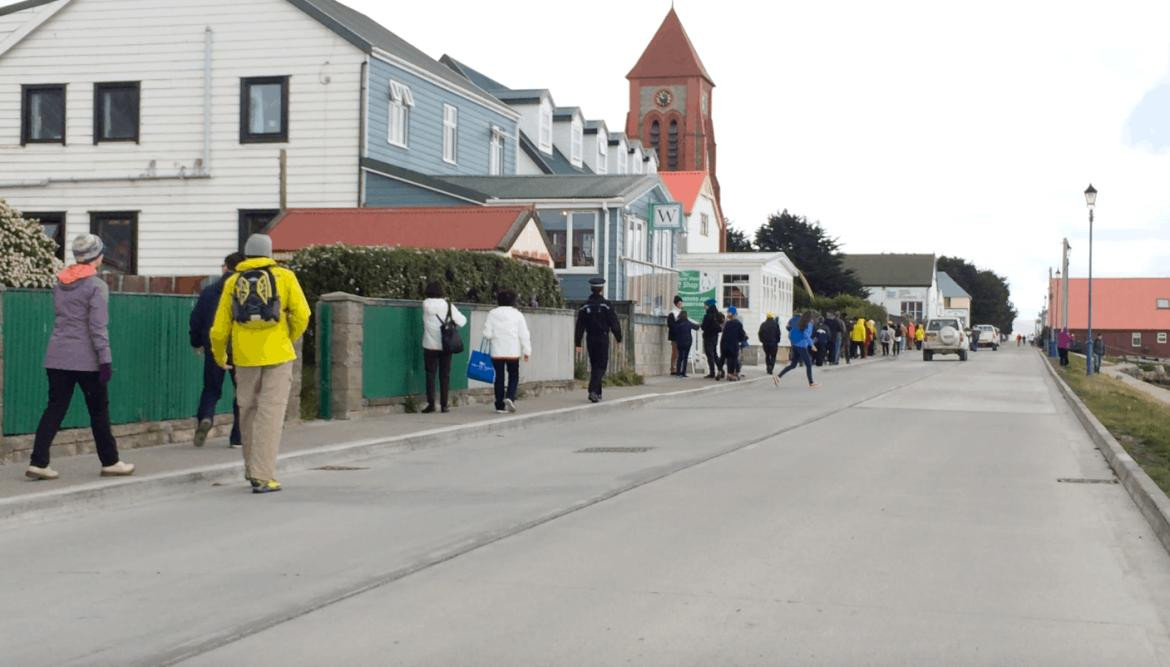 Malvinas en la actualidad. Foto: Télam