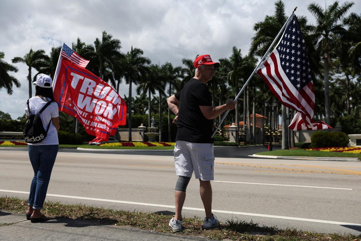 Apoyo de partidarios de Donald Trump, Reuters