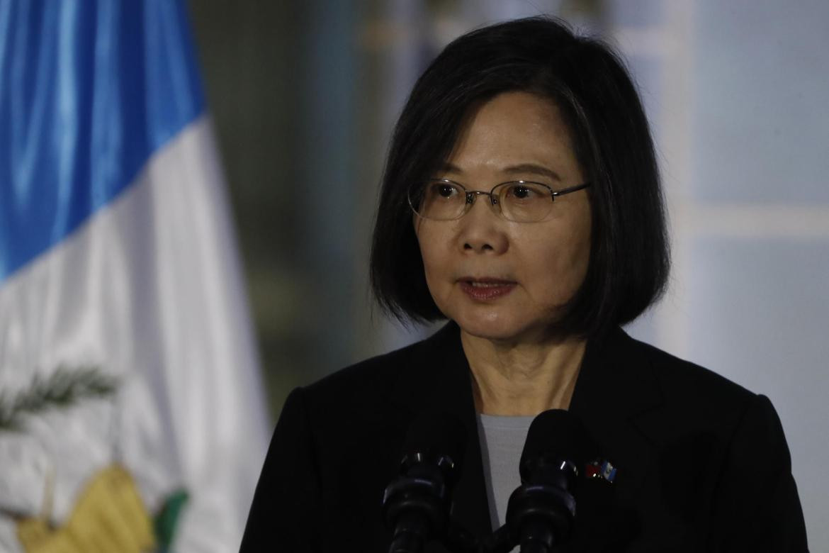 Tsai Ing-Wen, presidenta de Taiwán. Foto: EFE.