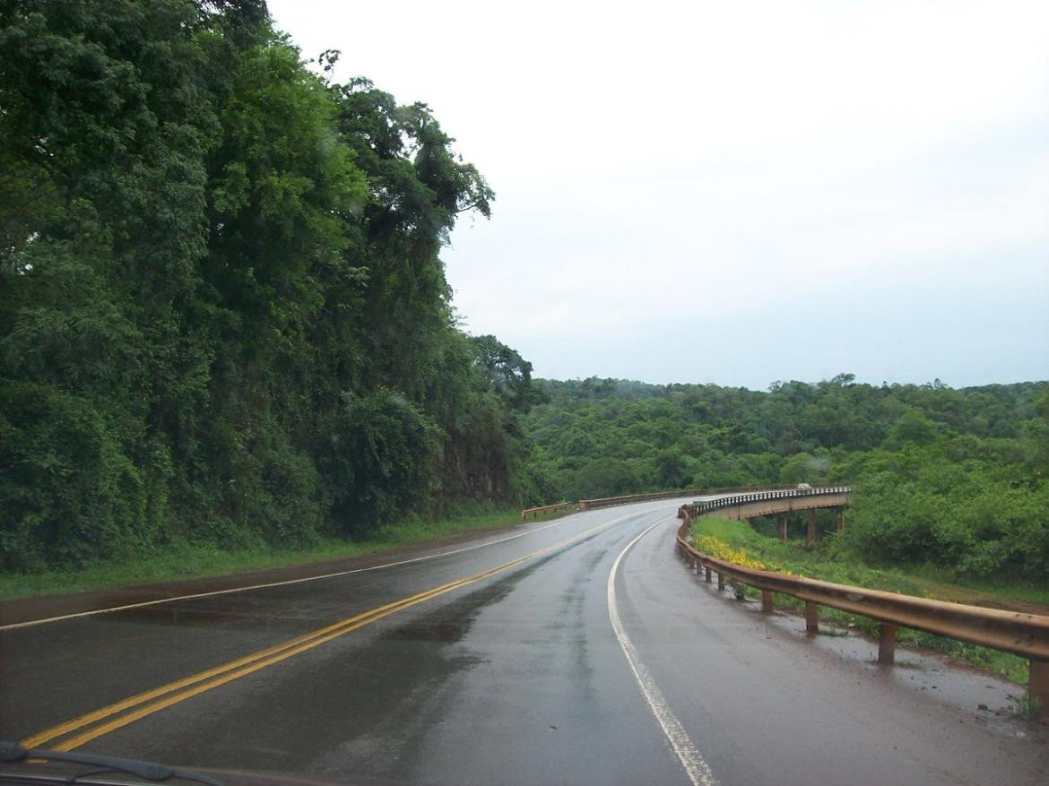 Ruta Nacional 12, Corrientes. Foto: Google Maps